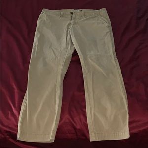 American eagle khakis size 30x30 for men in brown